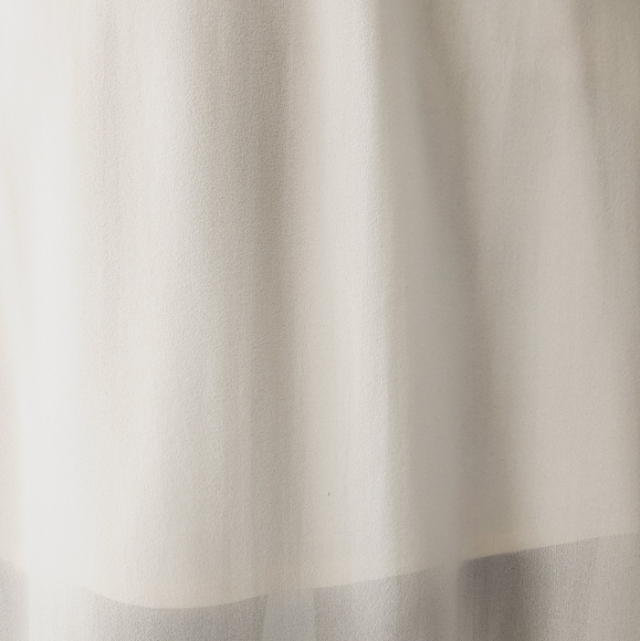 [2X] EILEEN FISHER 100% Silk Button Down Semi Sheer Short Sleeve Blouse - Picture 13 of 15